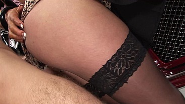 Harvey Jay And Her Friend Fuck The Mechanic