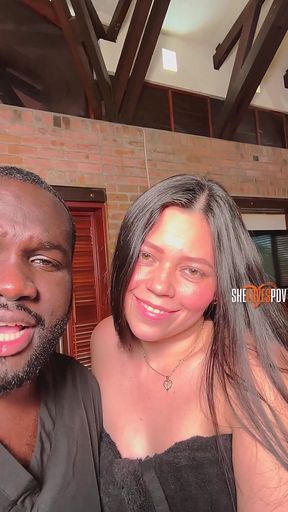 Behind the Scenes!! Violet Rose and I Talk, Play Around, and She Sucks My Dick!!