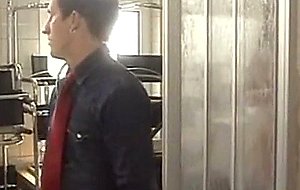 German sex in the bathroom