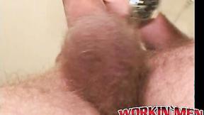 ”Mature guy gets his meat jerked off by an unknown guy”