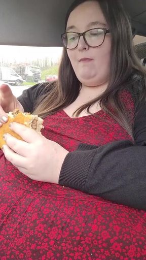 I love stuffing this belly with BK