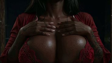 Hot Ebony Wants To Feel Your Love - POV Virtual Sex [AI]