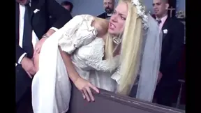 Hot Bride gets Double Penetration on her Wedding Day