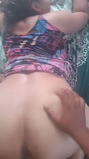 With the Neighbor, Her Husband Almost Caught Us