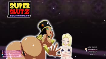 Cumingg's Ahegao Face Melts in Master Roshi's Rough Fuck