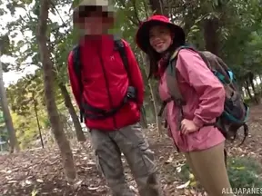 Adorable Japanese Darling Moans Loudly Riding Hard Cock in Tent
