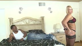 busty blonde slut melanie moore worships that thick bbc like a cum-hungry whore