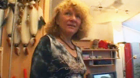 German Grandma Turns Into Bitch In Her Home