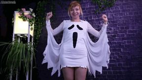 You can come to my Halloween party if you jerk off for me - WMV