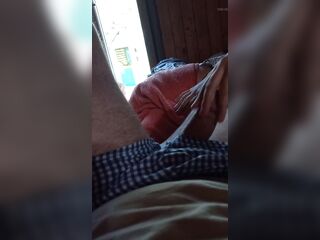 Daybed Handjob Tease POV - Cock Out of Boxers & Intense Ejaculation
