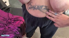 fomos num barzinho e a bbw gostosa mostrou os peitao gostoso levamos pra casa e ela achou o pau do lukas lindo