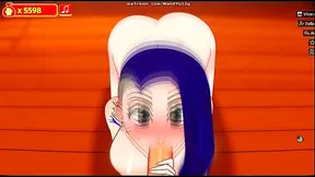 Punk Tattoo Babe Delivers Naughty Holiday Pleasure with Blowjob Tits