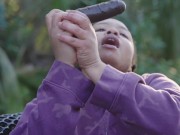 Ebony caught pounding pussy on nature trail then finishes in car!!