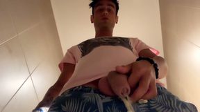 Piss on You at the Public Toilet POV