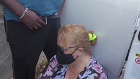 Black Guy Almost Caught Jerking Off Publicly Outside Car, Huge Load Cum On Glasses (Huge Facial) POV