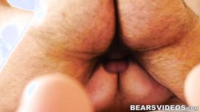 ”Bear Atlas Grant pounds Tony Rivers slooppy butt hardcore”