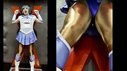 SMホテルで拘束プレイオナニーする男の娘セーラーマーキュ〇ー。立ったままネクサスレボで前立腺刺激❤