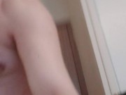 Winnipeg Jets Fan Gets Naked & Jerks His Hard Big Boner!