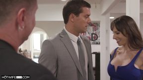 Big Ass Busty Wife Fucks Hot Real Estate Agent With Husband Watching (lexi Luna)
