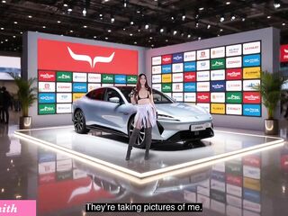 Jeny Smith's big secret was oozed. See how this honey's masturbating outdoor