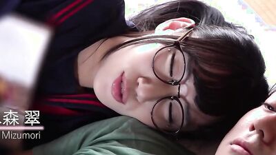 English Subtitle "I'm Home!" She Came Buck Suddenly, Her Entire Body Covered With Tattoo Art This Little Stepsister Smiled And Began To Tease Her Big Stepbrother's Cock Sui Mizumori