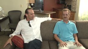 Double big cock for a blonde milf....