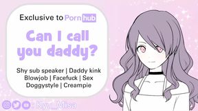(F4M) Shy girlfriends asks boyfriend if she can call him daddy - (ASMR JOI)