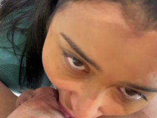 PERVERTED LATINA MAID DRAINS MY DICK UNTIL SHE ASKED ME TO CUM ON HER FACE!