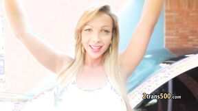 ”Horny tgirl ends up with black dick”