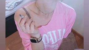 Chainsmoking on my knees