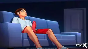 MILF from Summertime Saga Pleasures Herself to Luxurious Hentai Fantasies