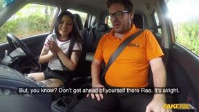 Rae Lil Black's Wild Ride: A Lesson in Pleasure at the Driving School with Ryan Ryder!
