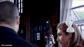 ”Prof fucks MILF & stepdaughter”