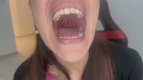 The trembling of your throat