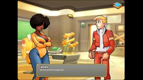 Space Rescue ep 2 - Vou ajudar essa Morena no Ensaio fotogr&aacute_fico