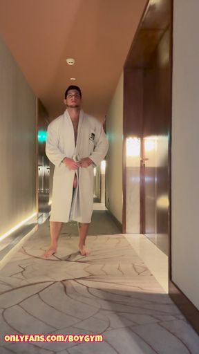 My BIG COCK Exhibition In Hotel