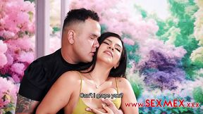 Hot Latina MILF Elizabeth Marquez gets her pussy fucked and creampied