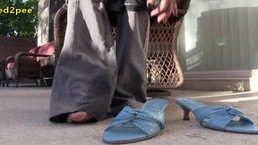 desperate to pee asian pissing her pants