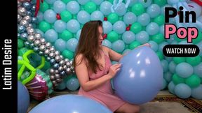 Alice Needle Play: Exciting Balloon Popping - 4K