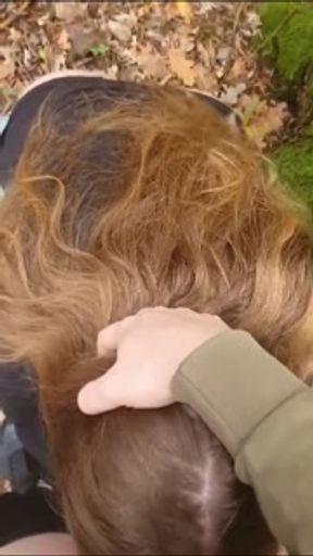 She REALLY want big dick deep throat in forest