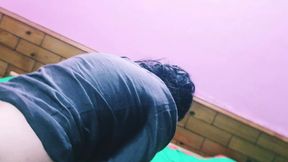 Horny stepsister begs to take my bbc.