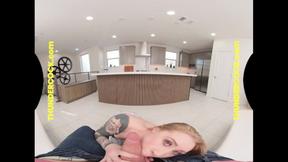 ”Taylor Rae Rides Neighbor's Big Bully Prick”