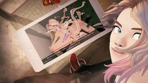 [wolfsangel] Gwen and black cuck