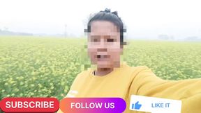 Village Big Boobs Girl Fucked by Stranger with Dirty Talk