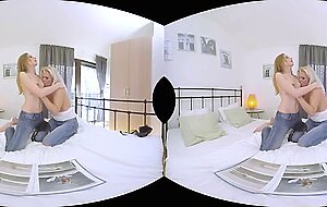 Steaming hot mature lesbos in VR - Luca Bella and Kathy Anderson
