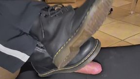 Doc Martens Under-Desk Domination: From Dick Crushing to Face Standing Ecstasy