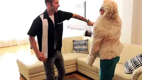 Hard Fuck Between a Fit Boy and a Hot Blonde MILF