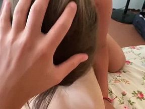 Seeing her try on different bikinis, made me so horny
