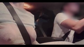 I Gave the Valet a Blowjob in the Parking Lot of the Party in Front of the Cuckold - Karenkiss