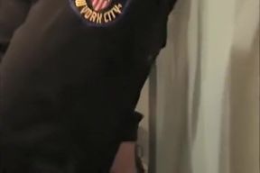 Cops glory-hole orgy